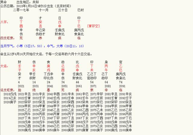 地支藏官星八字案例