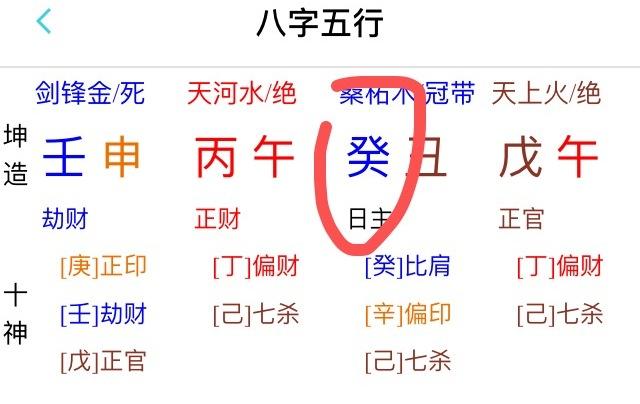 异地人员的八字