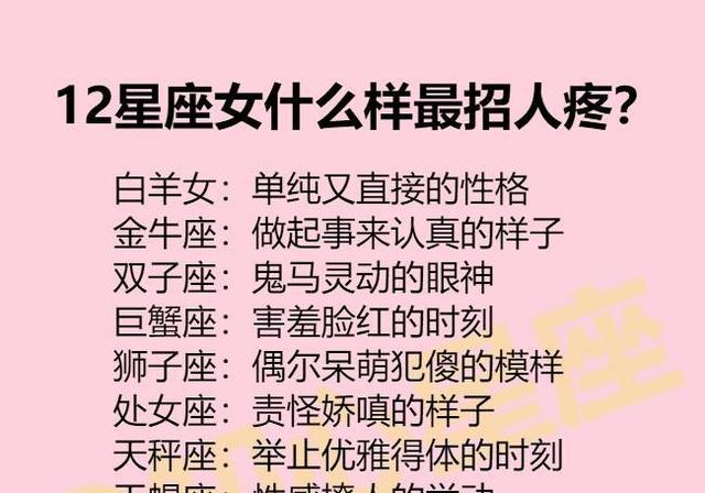 12星座女照片大全图片大全