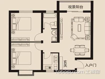 农村风水好的户型图