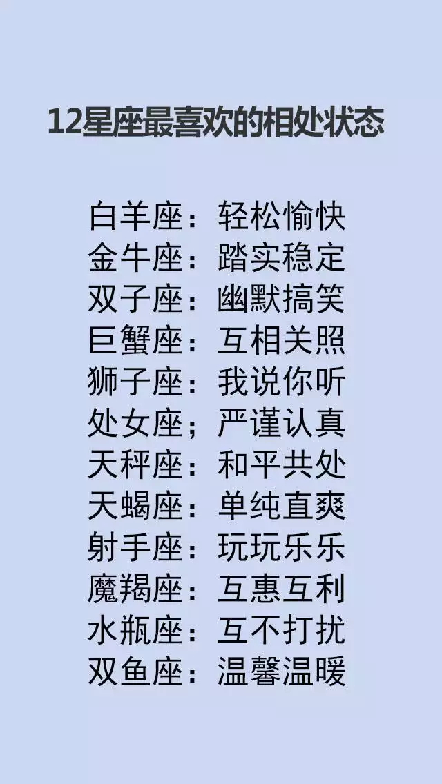 3、星座表十二星座表的性格心理:我拥有着十二星座所有性格,我是什么星座