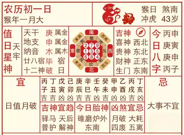 黄历老黄历每日宜忌，老黄历每日宜忌查询