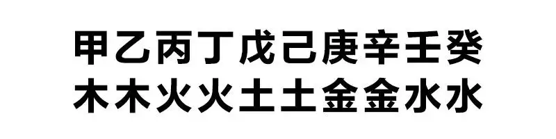 生辰八字五行查询，八字五行查询