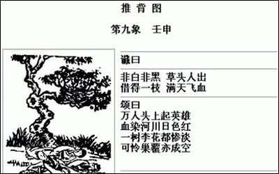 袁天罡推背图第9象详解 黄巢起义的预言