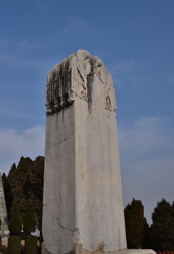 航拍乾陵：北山第二好的风水宝地，像极了一个躺在大地上的美人