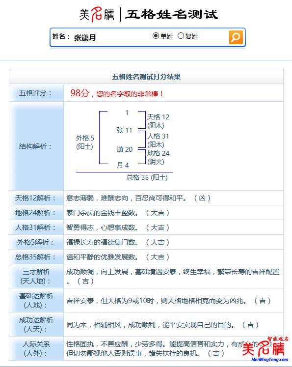 名字生辰八字测试打分免费(姓名测试打分生辰八字)