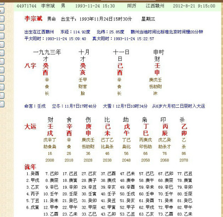 生辰八字测起名(生辰八字查五行取名字)