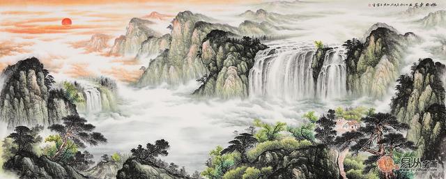 「风水含义好的山水画」不同山水画中的风水寓意探究