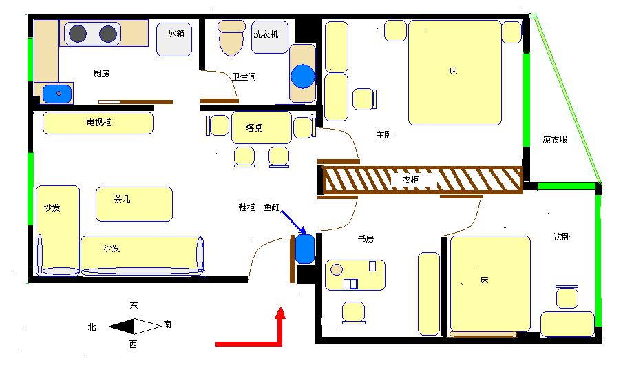 楼房格局风水(房中房的风水)