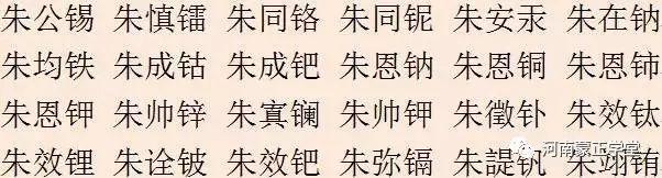 读文｜|朱在钠、朱效锂……明朝老祖宗起名用的化学元素表？