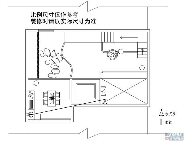 院中做拴马桩和假山，寓意万事如意人丁兴旺，邻居看见也想做一个