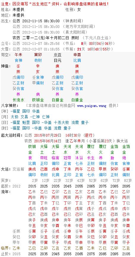 怎样看生辰八字缺什么(根据生日怎么查五行缺什么)