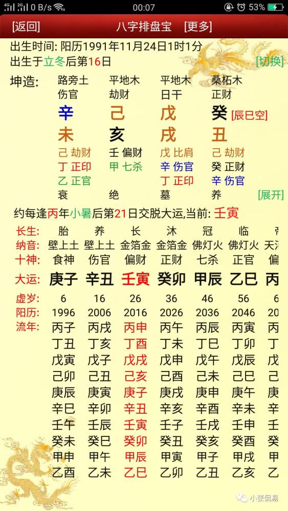 八字命(生辰八字算命婚姻免费测试)