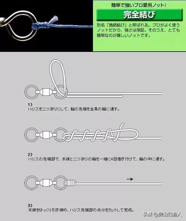 分享几种8字环的样式和8字环的打结方法