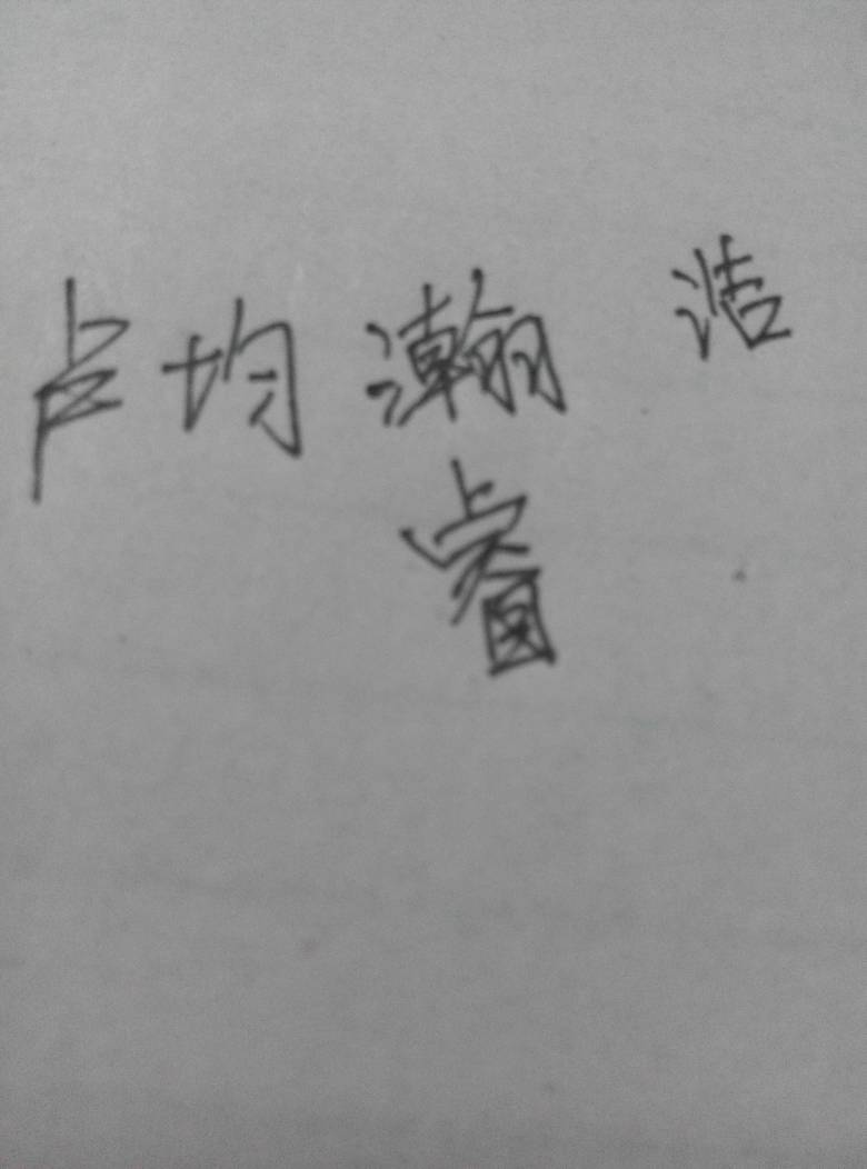 卢姓男孩起名顺口(姓芦的男孩名字)