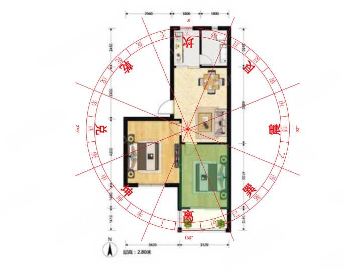 西北角风水_房子西北方禁忌