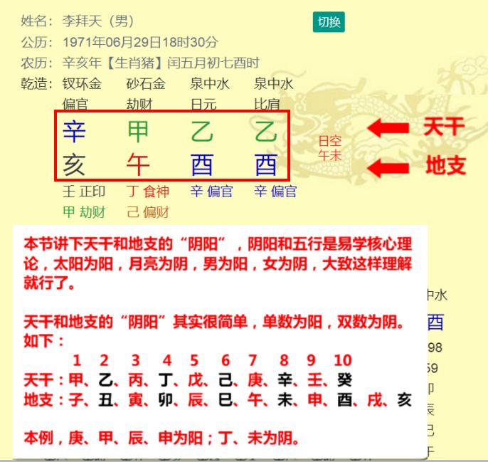 四柱八字解盘_四柱八字算命