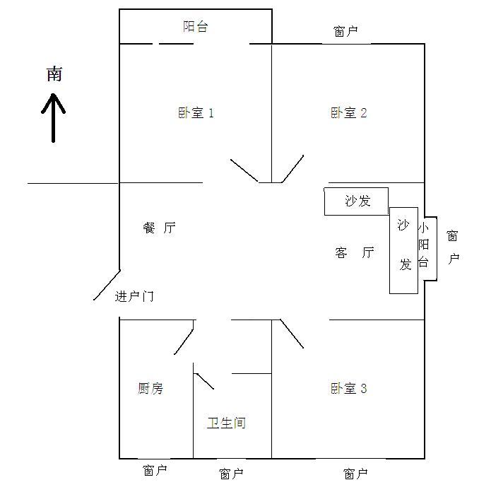 房子风水格局_最好的风水阳宅图