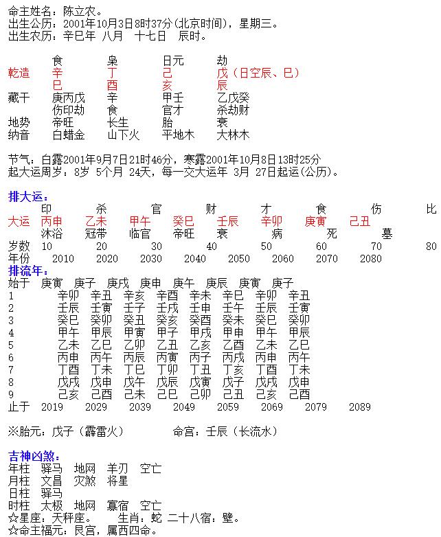 八字命格测试_生辰八字算命免费测试