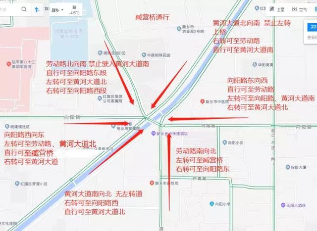 新乡五岔路口究竟应该怎么走？