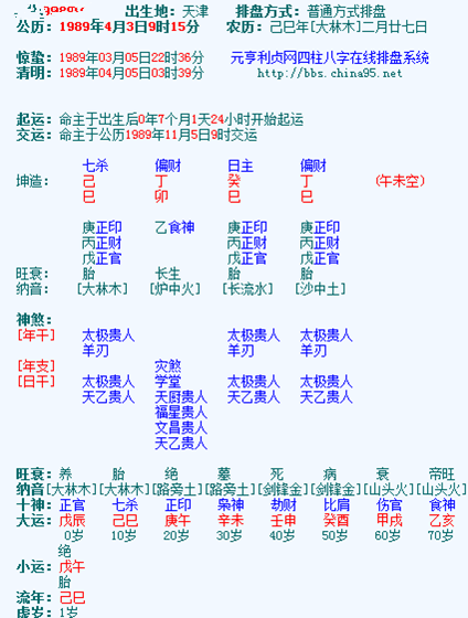 八字推算查询_八字格局查询