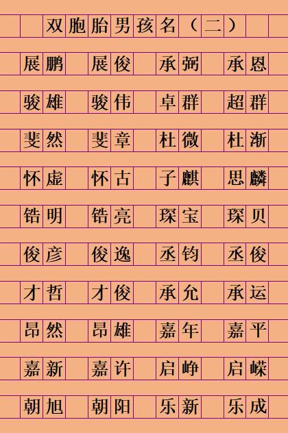 宝宝起名 双胞胎_宝宝名字免费打分