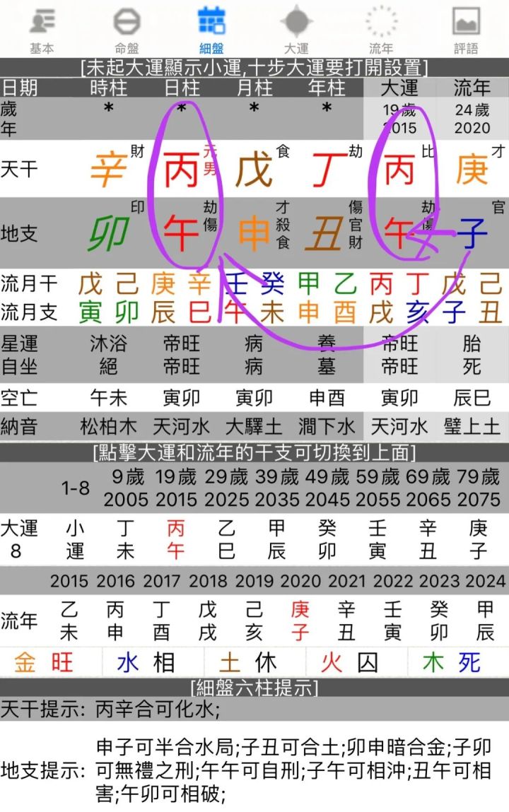 八字算流年_八字算命流年吉凶表