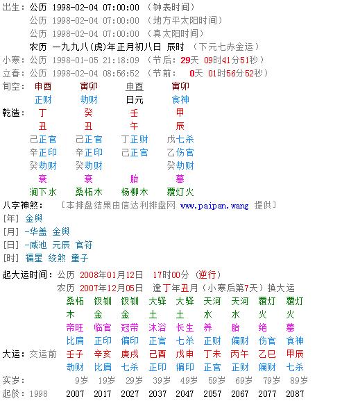 生辰八字换算_如何转换生辰八字