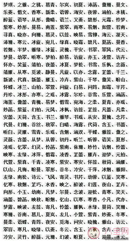 男宝两个字名字大全_二声的字大全名字男