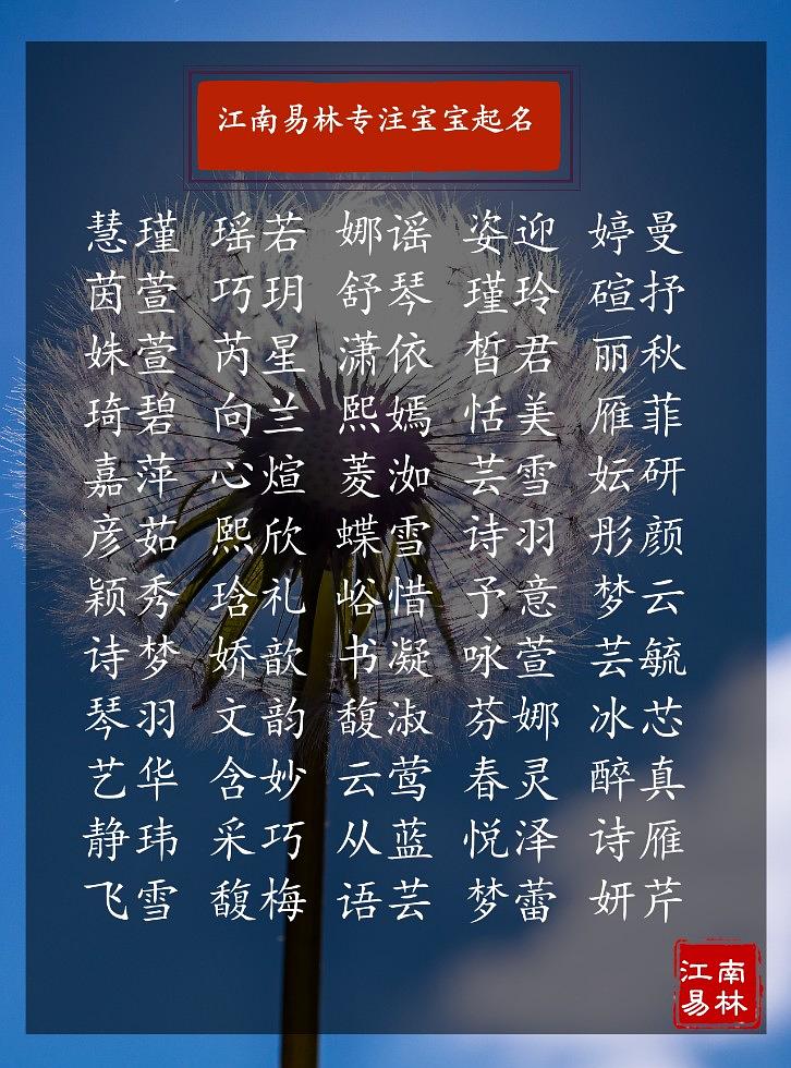 2020年的小孩取名取什么好_2020宝宝名字库