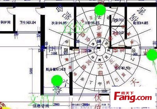 房屋格局风水图解_房屋风水布局摆设