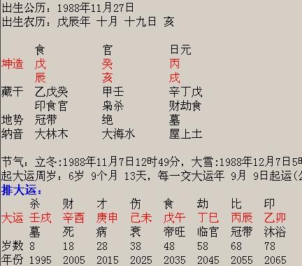 生辰八字属性查询_生辰八字五行缺什么查询