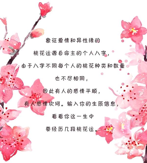 八字免费测试桃花运_免费婚姻八字配对