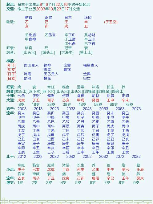 四柱八字解盘_免费四柱算命精批八字