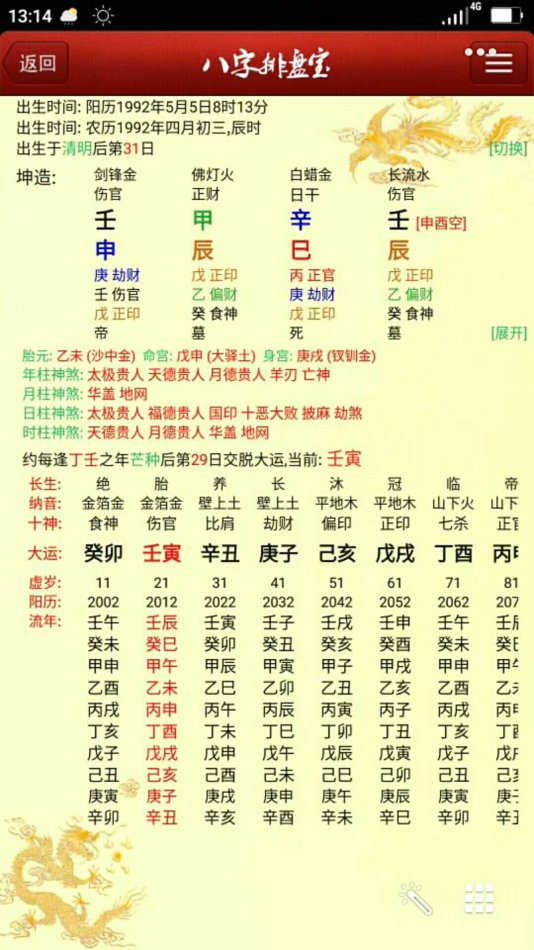 八字流通_五行流通的八字举例