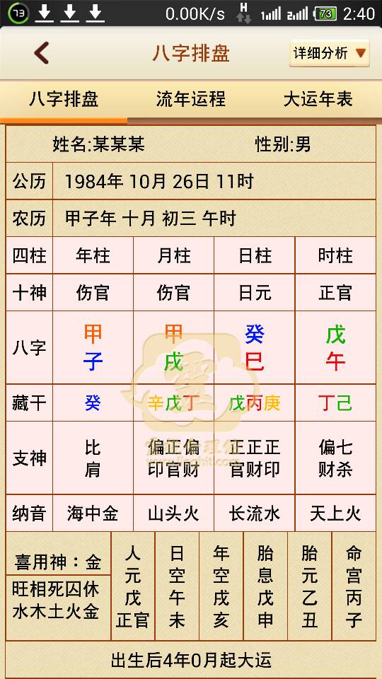 1八字合婚_免费生辰八字算命详解