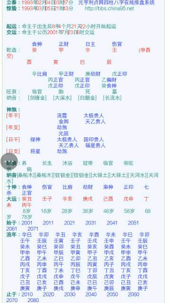 八字大运免费测算_免费测算八字排大运讲解