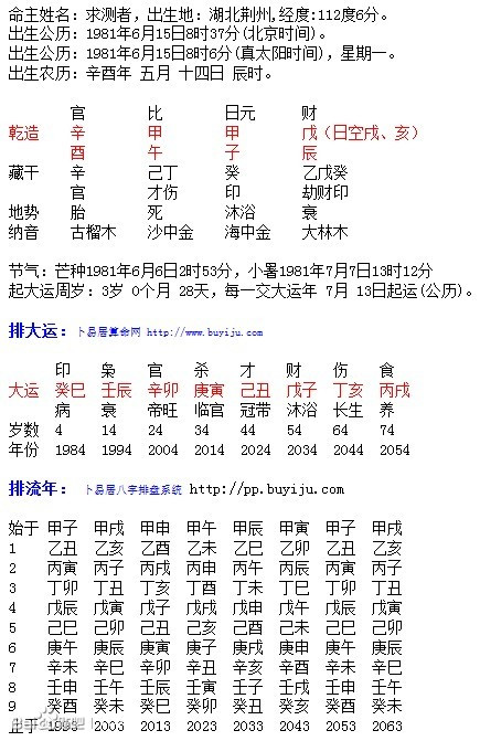 八字半合，八字三合啥意思