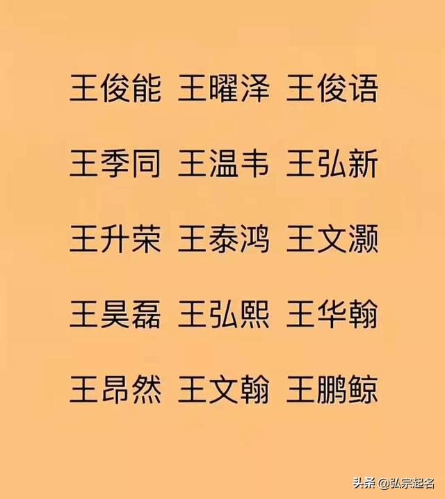 宝宝起名：王姓宝宝取这些名字，未来可期