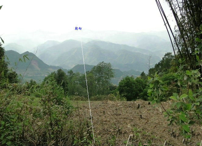 风水朝山，风水朝山双乳峰