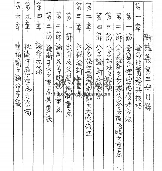 子平八字命理入门，四柱命理入门