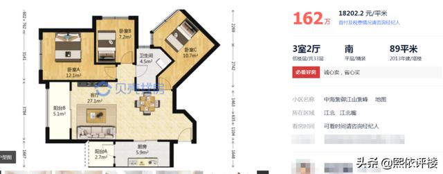 首付35万起，上车江北嘴背后央企楼盘，听说风水也不错