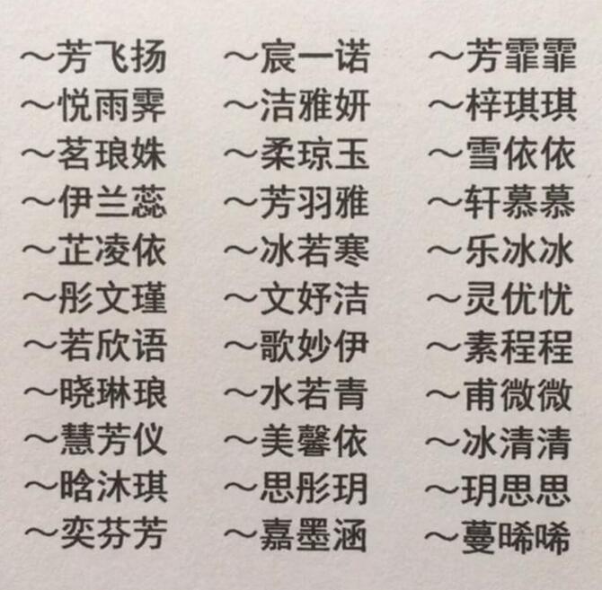 宝宝起名中间字，男宝宝起名大全免费取名