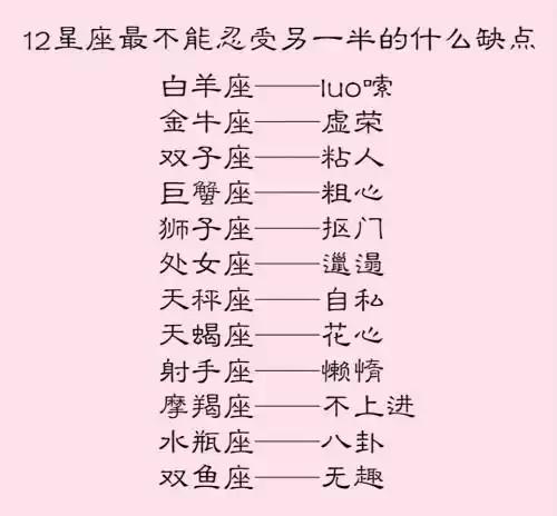 狮子座颜值排第几，12星座谁是校花女神排名