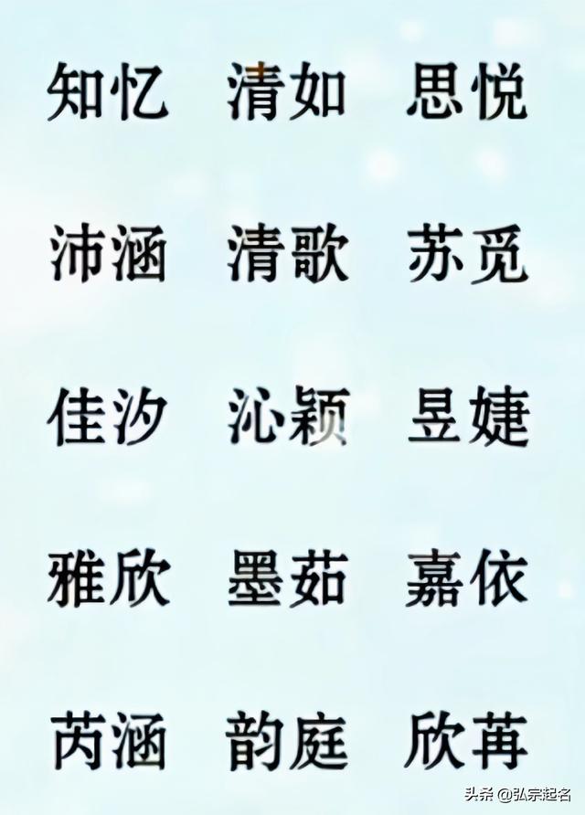 瀹濆疂璧峰悕锛氱敓涓コ瀛╋紝璧疯繖浜涘悕瀛楋紝鐖稿瀹夊績骞哥