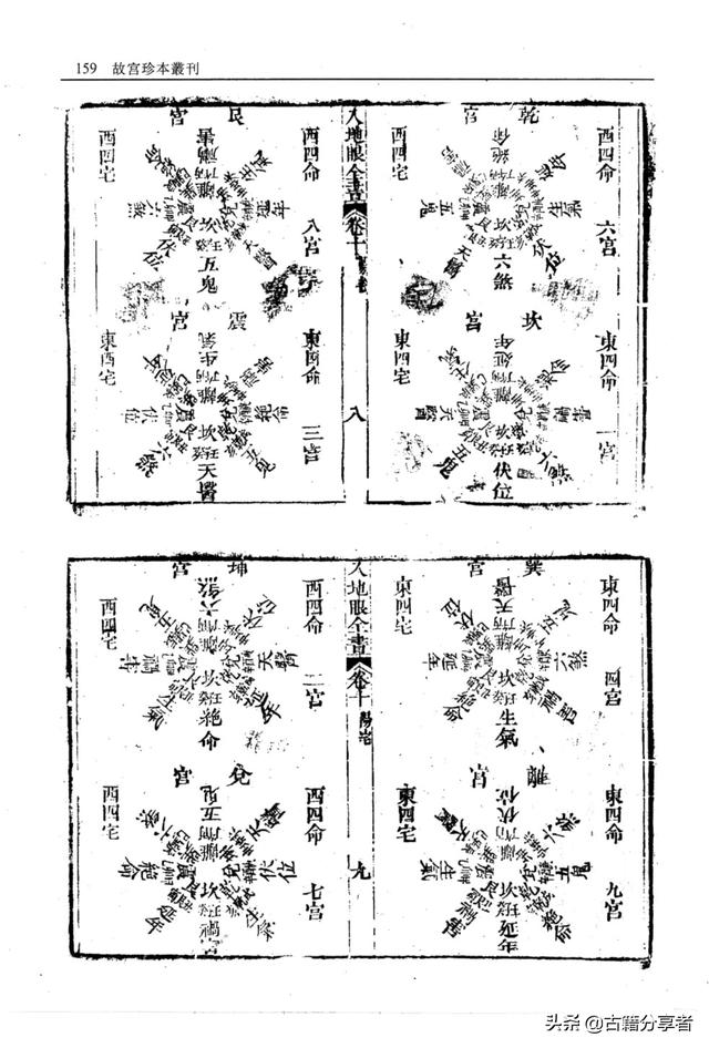 风水地理书（入地眼全书）4部份全