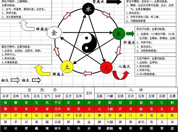 一的五行属性，怎么知道自己五行属什么