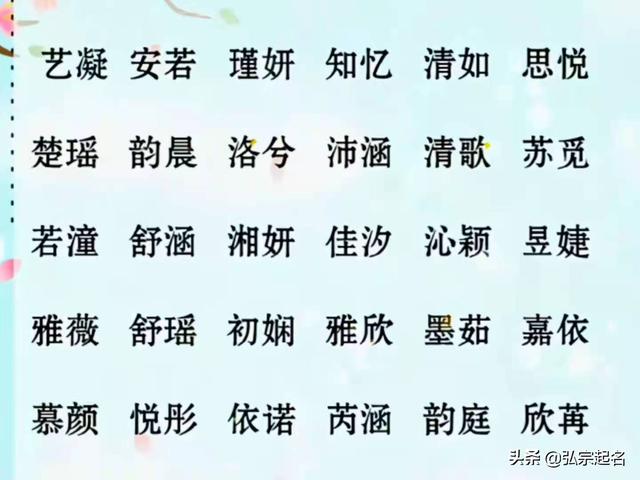 宝宝起名：生个女孩，起这些名字，一听就知道来自富有人家