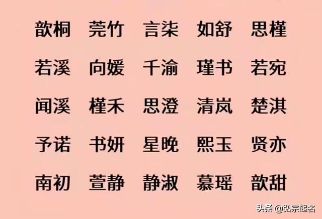 宝宝起名：生个女孩，起这些名字，一听就知道来自富有人家