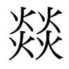 燚字五行属什么，五行属火最带财的字